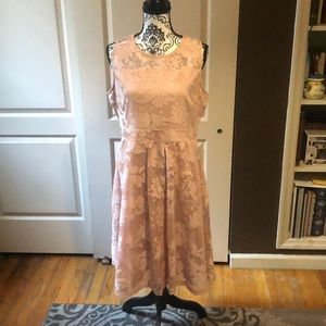 NY&Co Lace Fit & Flare Dress